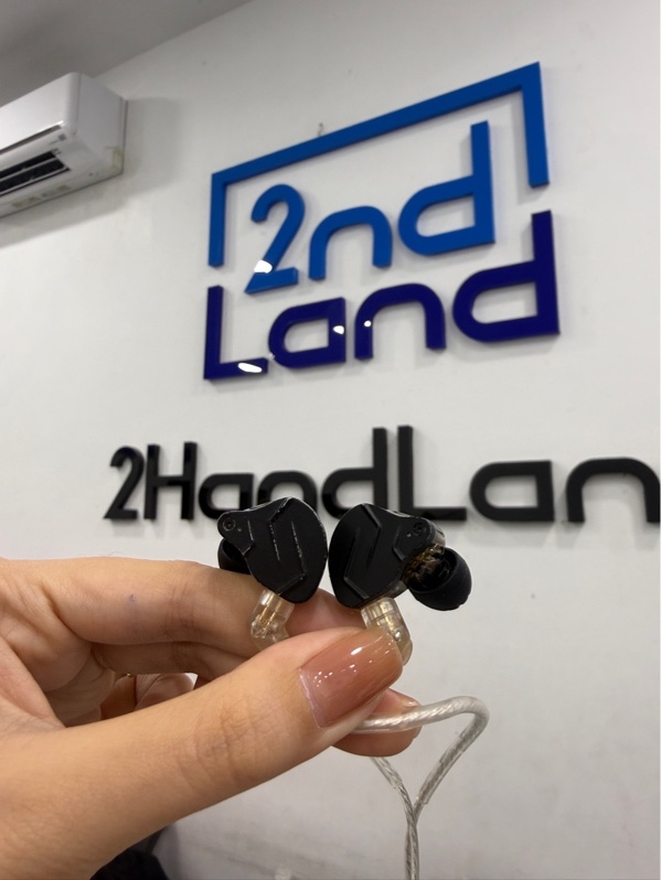 Tai nghe dây ZSN Pro X - bản có mic - Màu trắng - Ngoại hình 98% - Kèm Box