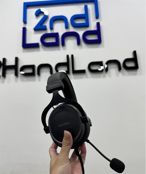 Tai Nghe Gaming DAREU EH925 Black RGB - 1 mode dây - Màu đen - Ngoại hình 97% - Body 1