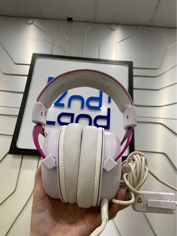 Tai Nghe Gaming HyperX Cloud III - Màu trắng - Ngoại hình: 97% - Đã thay đệm tai - Body
