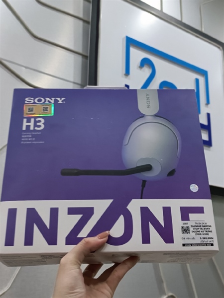 Tai nghe Gaming Sony InZone H3 - Màu Trắng - Ngoại hình 99% - Fullbox