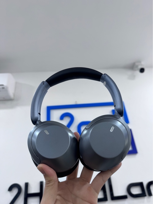 Tai nghe GoChek SpaceX - Màu xám - Ngoại hình 98% - Nứt da nhẹ, mất mic rời - Kèm box