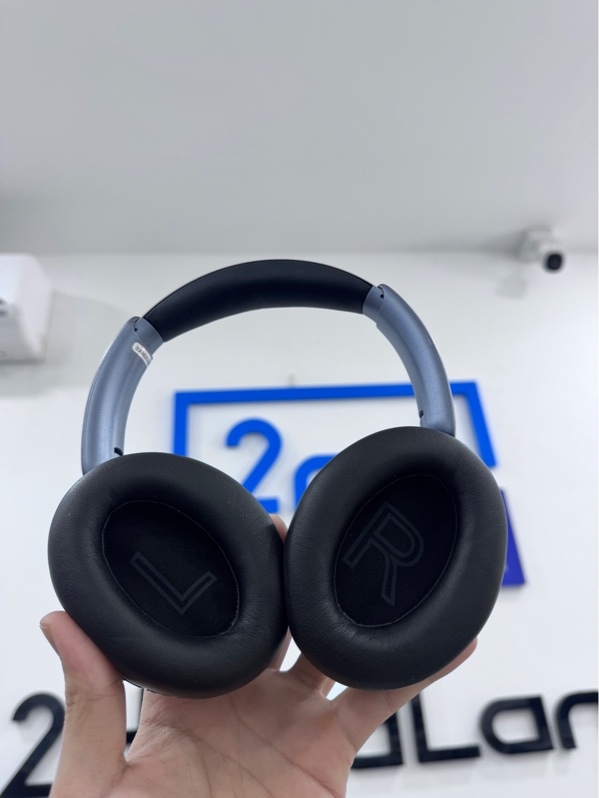 Tai nghe GoChek SpaceX - Màu xám - Ngoại hình 98% - Nứt da nhẹ, mất mic rời - Kèm box