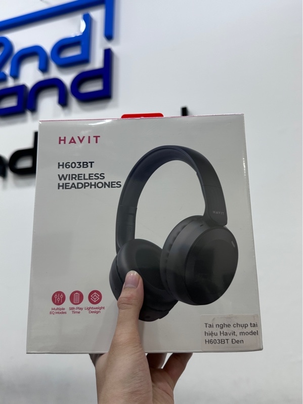Tai nghe Havit H603BT - Màu đen - Newseal