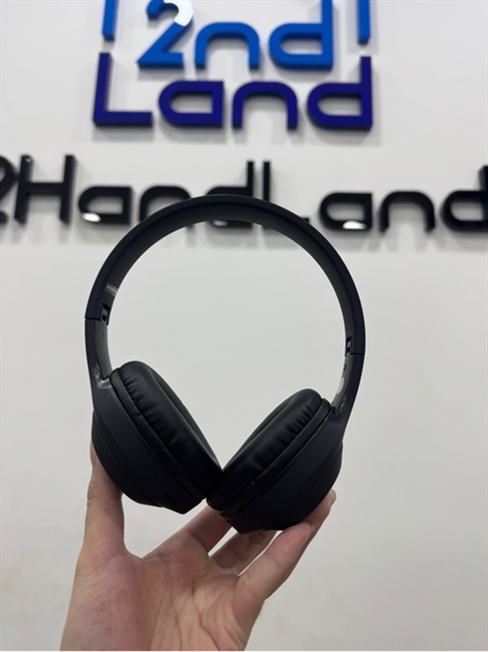 Tai nghe HAVIT H628BT - Màu đen - Ngoại hình 97% - Kèm dây sạc + Dây kết nối