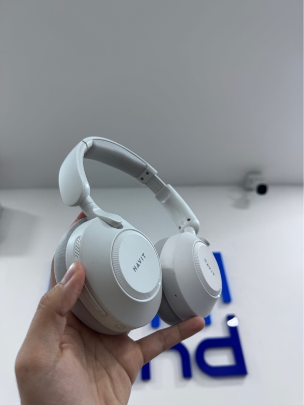 Tai nghe Havit H692BT PRO - Màu trắng - Ngoại hình 97% - Trầy xước, ố nhẹ - Body