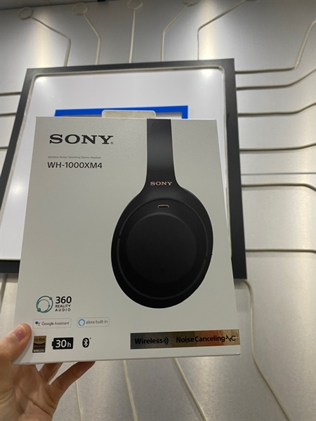 Tai nghe Headphone Sony WH-1000XM4 - Màu đen - Ngoại hình: 98% - FullBox