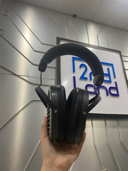 Tai nghe Headphones HiFiMan XS - Màu Đen - Ngoại hình 97% - tróc đệm tai - Kèm Box + dây 3.5mm - đầu chuyển 1