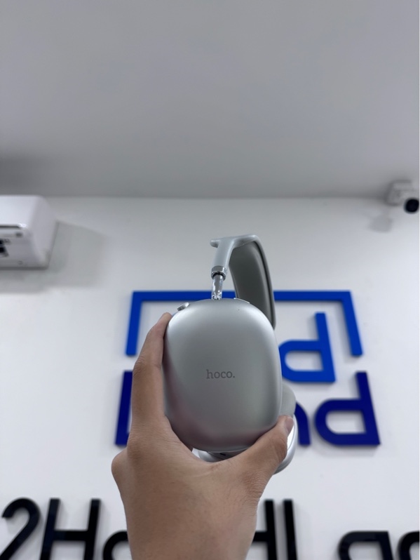 Tai nghe Hoco Air Light W35 - Màu bạc - Ngoại hình 97,5% - Fullbox