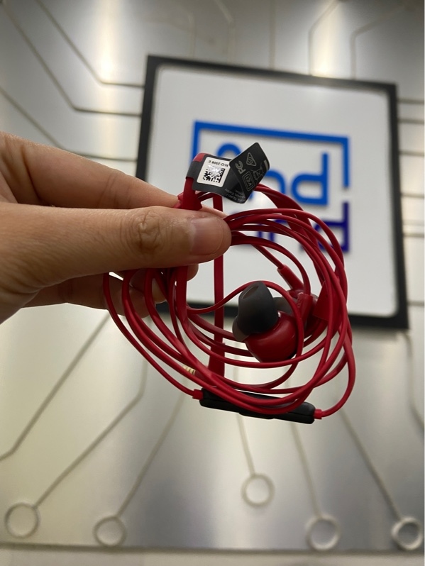 Tai nghe HP HYPERX Cloud Earbuds II - Màu đỏ - Ngoại hình: 97% - Kèm Box + túi đựng