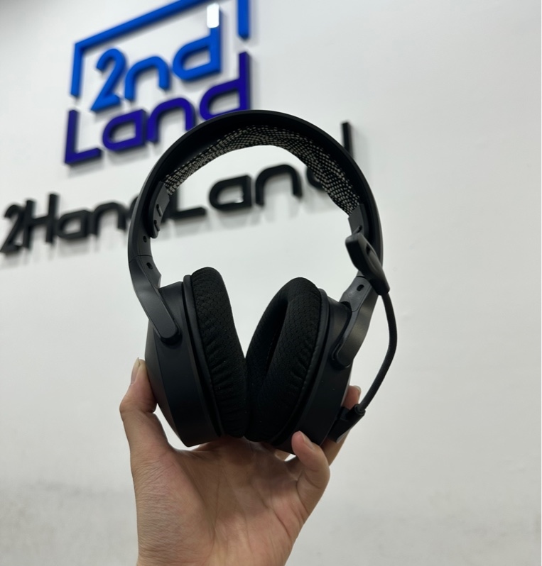 Tai nghe HP HyperX Cloud JET Black Wireless - 2 mode : receiver , bluetooth - Màu đen - Ngoại hình 98% - Kèm box + Dây kết nối + Receiver