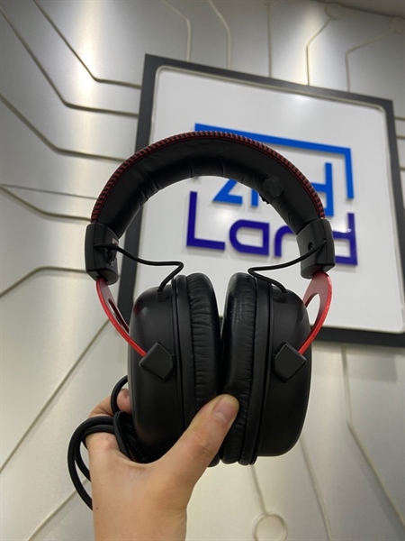 Tai nghe Hyper x Cloud 2 - Màu đen - Ngoại hình: 97% - Có Soundcard + mic mất lọc âm - FullBox 1