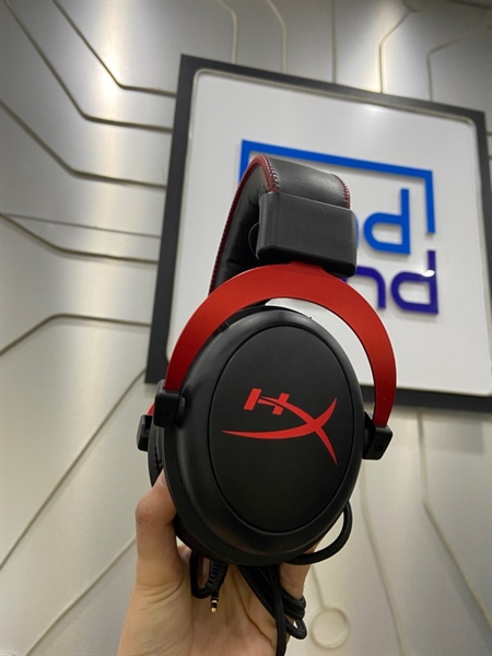 Tai nghe Hyper x Cloud 2 - Màu đen - Ngoại hình: 97% - Có Soundcard + mic mất lọc âm - FullBox 2