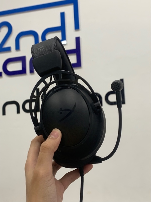 Tai nghe HyperX Cloud Alpha S - Màu đen - Ngoại hình: 97% - Kèm sound card 7.1