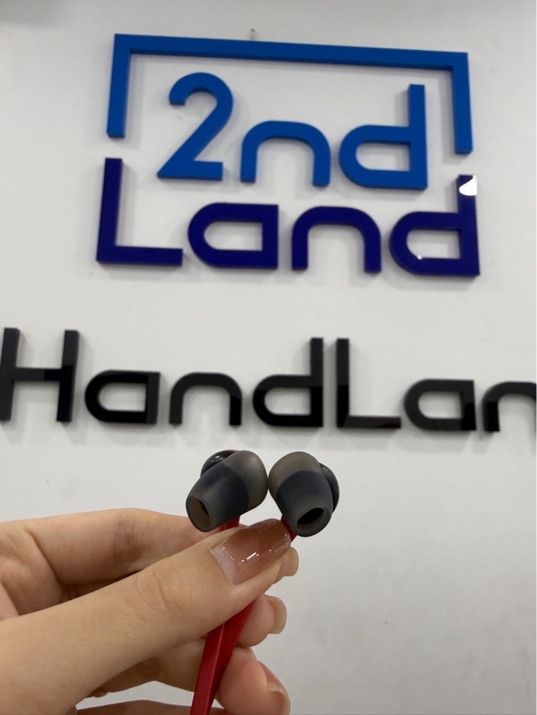 Tai nghe HyperX Cloud Earbuds - Màu đỏ - Ngoại hình 97% - xuống màu nhẹ - Kèm túi , 5 mút tai