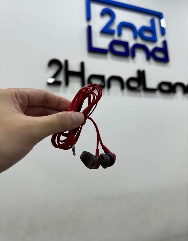 Tai nghe HyperX Cloud Earbuds - Màu đỏ - Ngoại hình 98% - Kèm túi đựng + Mút tai thay thế