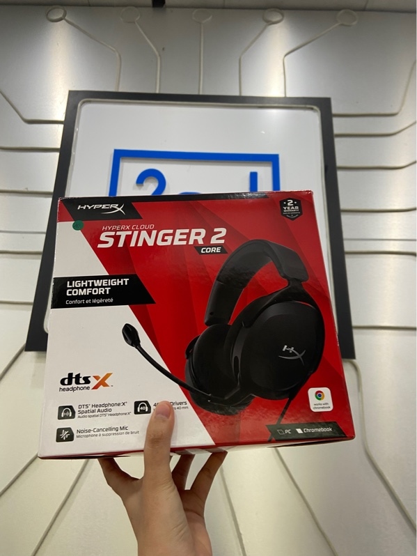 Tai nghe Hyperx Cloud Stinger 2 Core - Màu đen - Ngoại hình: 98% - FullBox