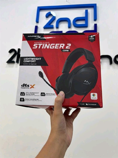 Tai nghe HyperX Cloud Stinger 2 Core - Màu đen - Ngoại hình 98% - Fullbox 3