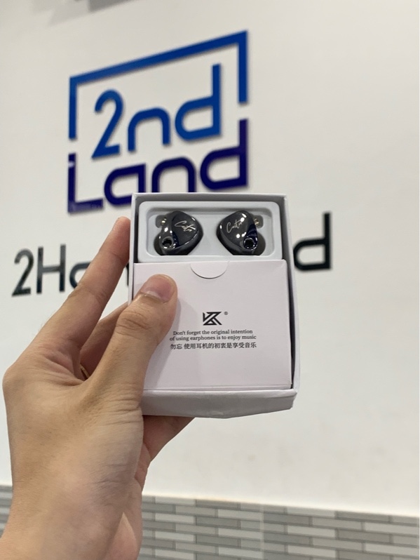 Tai nghe IEM KZ Castor - Màu xám - Ngoại hình: 97% - Box