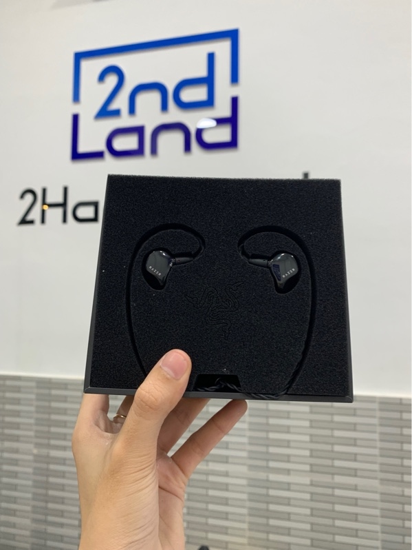 Tai nghe IEM Razer Moray - Màu đen - Ngoại hình: 98% - Fullbox