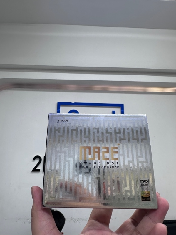 Tai nghe IEM Simgot EW200 - Màu bạc - Ngoại hình 98% - Kèm box