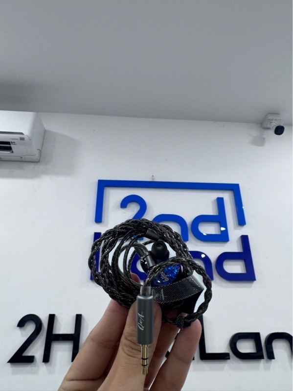 Tai nghe In-ear QoA Bijou - Màu xanh - Ngoại hình 98% - Fullbox
