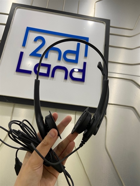 Tai nghe Jabra BIZ 1100 - Màu đen - Ngoại hình: 96% - Không đệm - Body 2