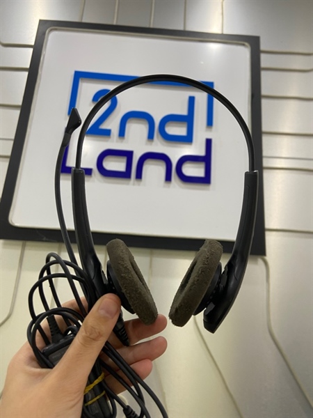 Tai nghe Jabra BIZ 1100 - Màu đen - Ngoại hình: 97% - Đệm tai xấu - Body