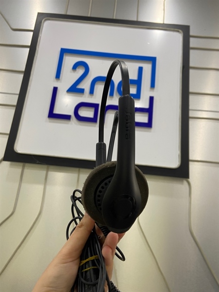 Tai nghe Jabra BIZ 1100 - Màu đen - Ngoại hình: 97% - Đệm tai xấu - Body 28