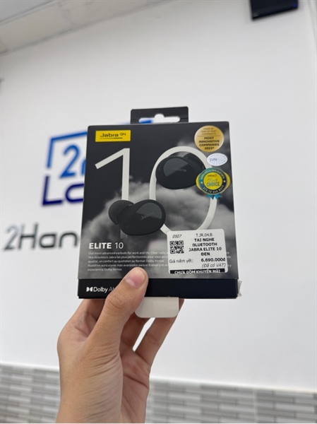 Tai nghe Jabra Elite 10 - Màu đen - Ngoại hình 98% - Fullbox