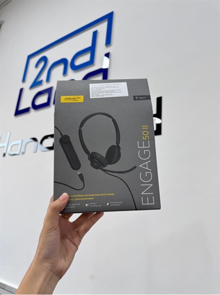 Tai nghe Jabra Engage 50II Type C - Màu đen - Newseal