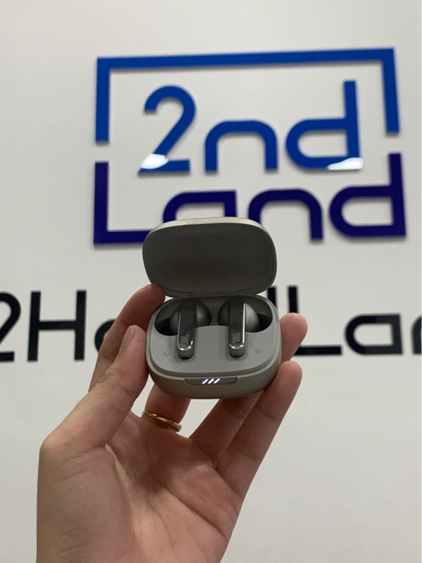 Tai nghe JBL Live Pro 2 TWS - Màu bạc - Ngoại hình: 97% - Kèm box