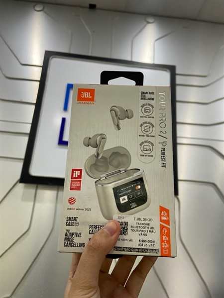 Tai nghe JBL Tour Pro 2 - Màu bạc - Ngoại hình: 98% - FullBox