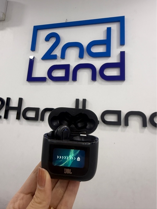 Tai nghe JBL tour pro 2 - Màu đen - Ngoại hình 97% - Case trầy cấn, mất bên tai phải - Fullbox