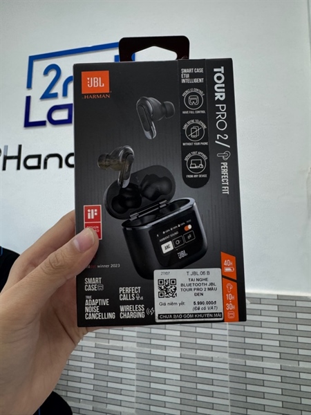 Tai nghe JBL Tour Pro 2 - Màu đen - Ngoại hình 98% - Kèm box