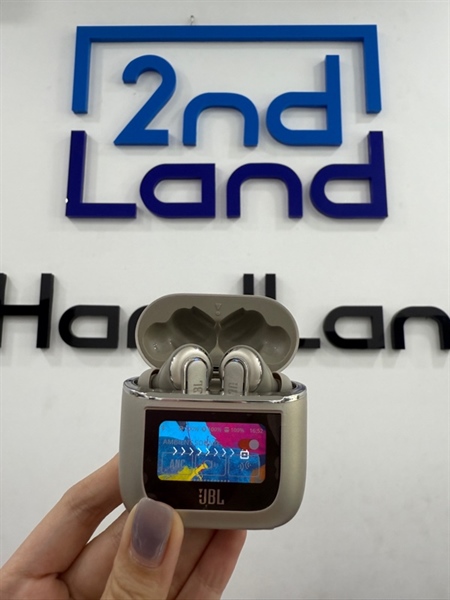 Tai nghe JBL Tour pro 2 - Màu kem - Ngoại hình 99% - Chưa kích hoạt BH - FullBox 2
