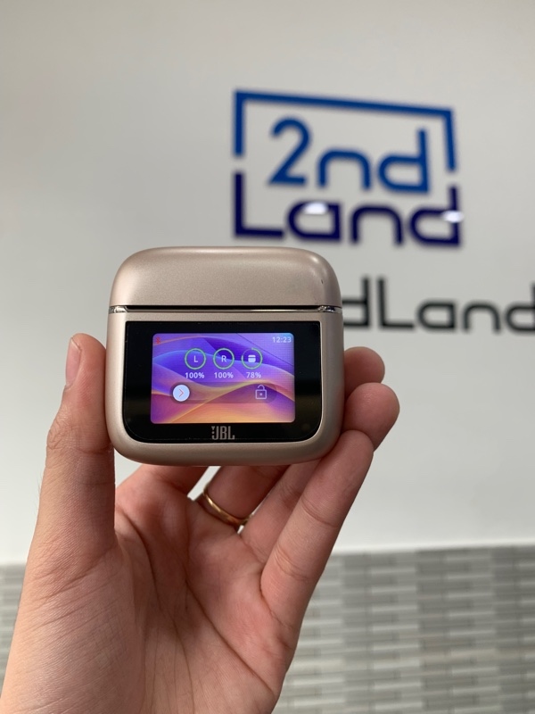 Tai nghe JBL Tour Pro 3 - Màu vàng hồng - Ngoại hình: 98% - Box