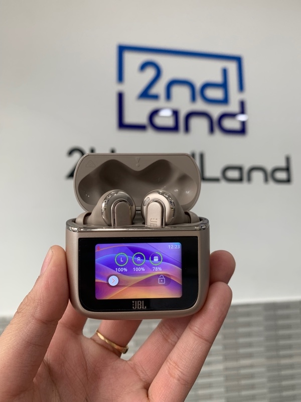 Tai nghe JBL Tour Pro 3 - Màu vàng hồng - Ngoại hình: 98% - Box