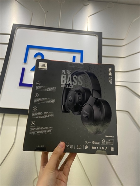 Tai nghe JBL TUN720BT - Màu đen - Newseal 1