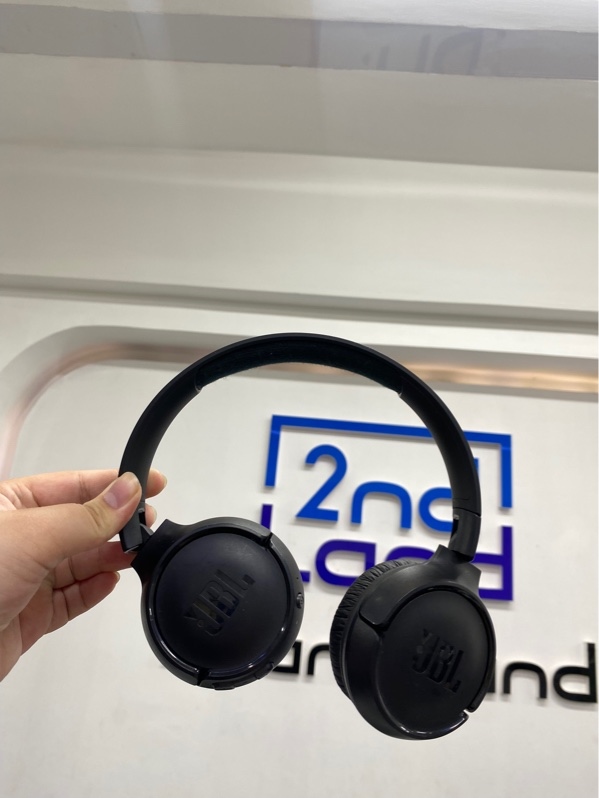 Tai nghe JBL Tune 510BT - Màu đen - Ngoại hình 98% - Đệm tai thay - Body