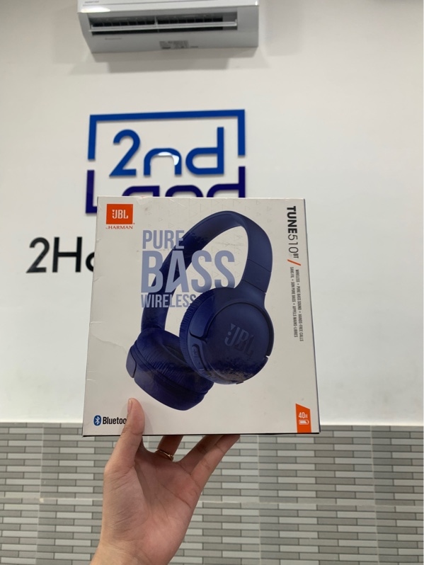 Tai nghe JBL Tune 510BT - Màu xanh - Ngoại hình: 98% - Fullbox