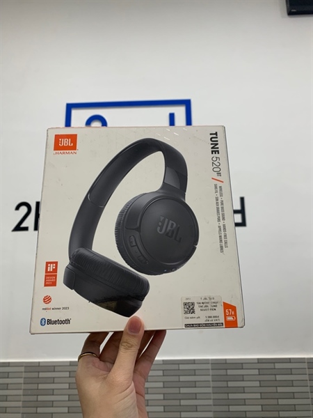 Tai nghe JBL Tune 520BT - Màu đen - Ngoại hình: 98% - Fullbox