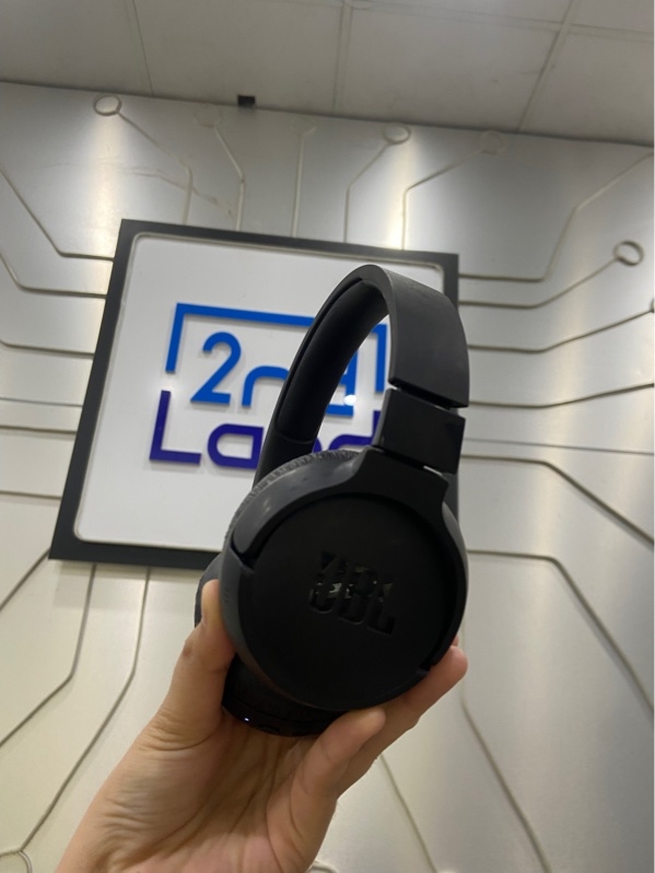 Tai Nghe JBL Tune 670NC - Màu đen - Ngoại hình: 97% - Tét đệm tai, xước thân - Body