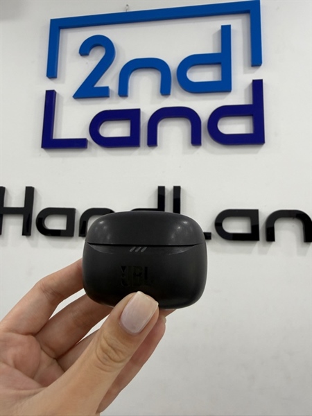Tai nghe JBL Tune Beam 2 - Màu đen - Ngoại hình 97% - Case mòn nhựa - Kèm cáp sạc