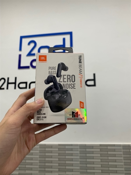 Tai nghe JBL Tune Beam - Màu đen - Ngoại hình: 98% - Fullbox 3