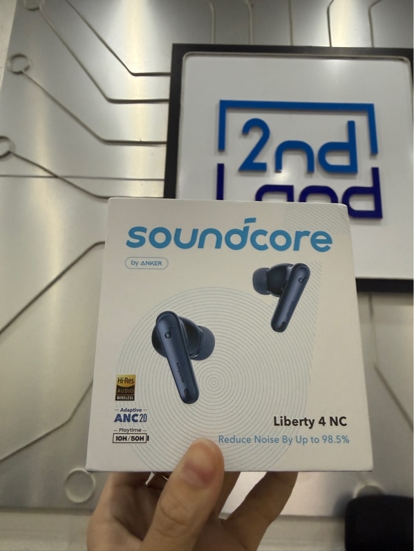 Tai nghe không dây Anker Soundcore Liberty 4 NC - Màu xanh - Ngoại hình: 98% - FullBox