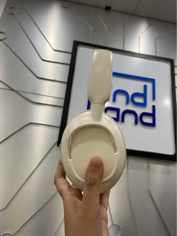 Tai nghe không dây chụp tai Baseus Bass BH1 NC - 2 mode ( dây, bluetooth) - Màu trắng - Ngoại hình: 97% - Kèm Box + dây