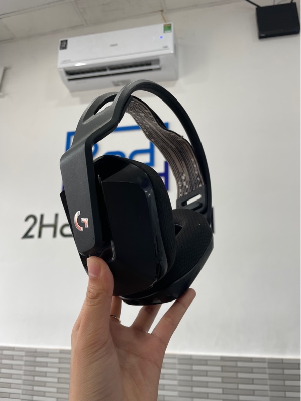 Tai nghe không dây gaming Logitech G733 - Màu đen - Ngoại hình: 97% - Mất mic, loạn lăn âm lượng, trầy body - Box