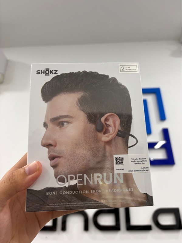 Tai nghe không dây truyền xương Shokz OpenRun - Màu đen - S803 - Newseal