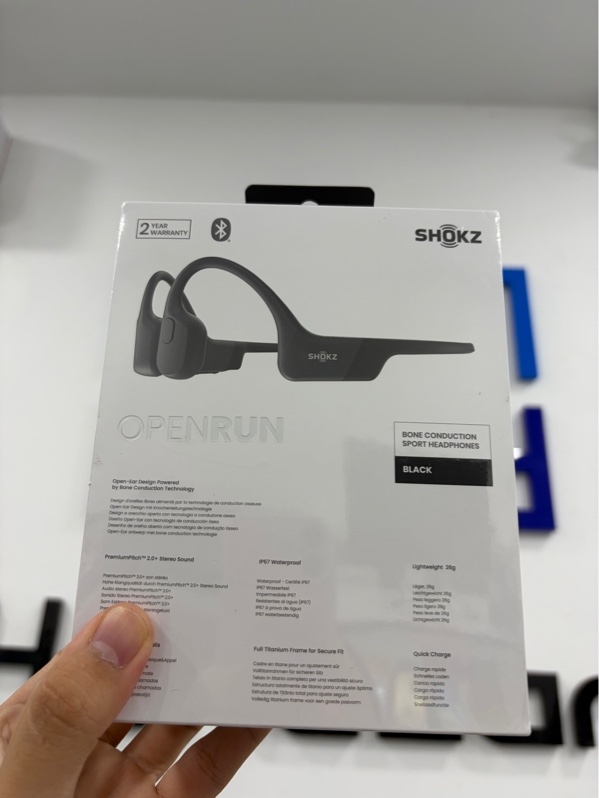 Tai nghe không dây truyền xương Shokz OpenRun - Màu đen - S803 - Newseal