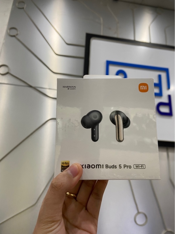 Tai Nghe Không Dây Xiaomi Buds 5 Pro Wifi - Màu vàng đen - Newseal